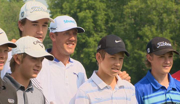 PGA Tour star Graham DeLaet continues to drive home support for grassroots golf in his home province of Saskatchewan.