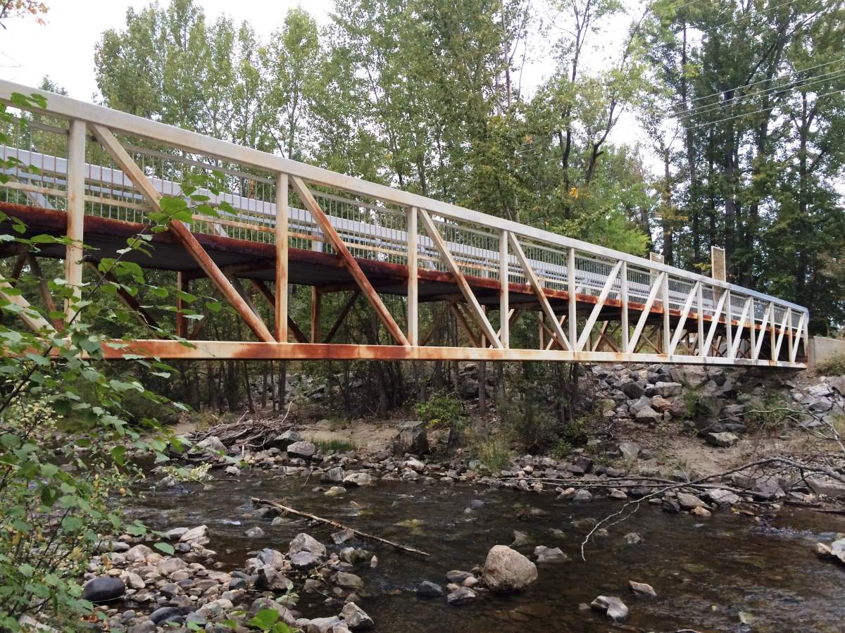 Cottonwoods Bridge.