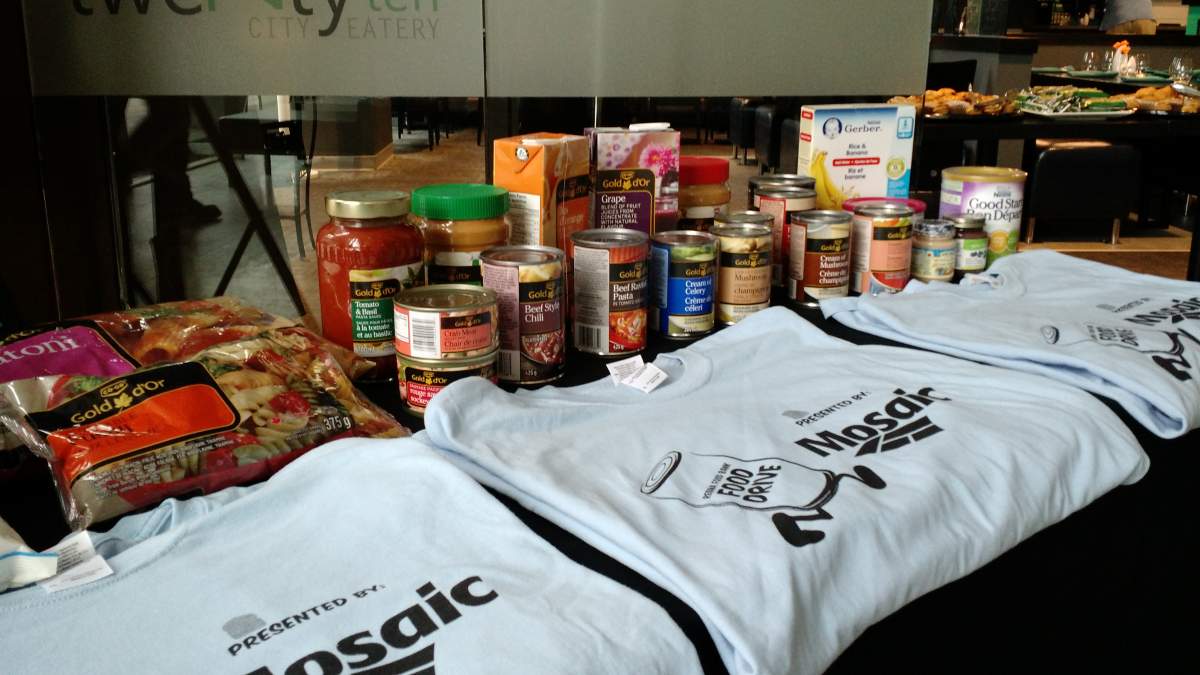 Foods like canned meat, pasta and peanut butter are among the items the Regina Food Bank hopes to collect in their annual food drive.