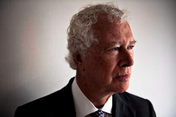 Former Canadian ambassador to Iran Ken Taylor of documentary "Our Man in Tehran" poses for a photo during the 2013 Toronto International Film Festival in Toronto on Thursday, Sept. 12, 2013. THE CANADIAN PRESS/Galit Rodan