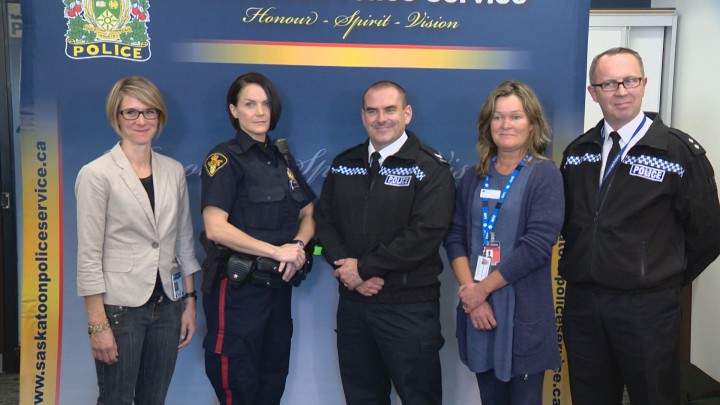 British police watch Saskatoon program in action - image