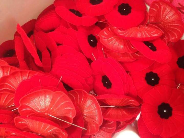 Tuesday afternoon at Government House in Regina, lieutenant-governor Vaughn Solomon Schofield was presented with the first poppy of the year by the Royal Canadian Legion.