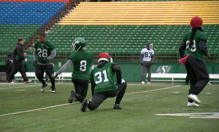 The Edmonton Eskimos can give themselves some breathing room with a road victory over the Saskatchewan Roughriders Saturday.