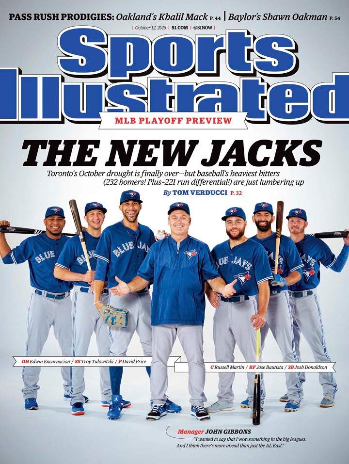 Some Blue Jays fans aren't excited about their team appearing on the cover of Sports Illustrated.