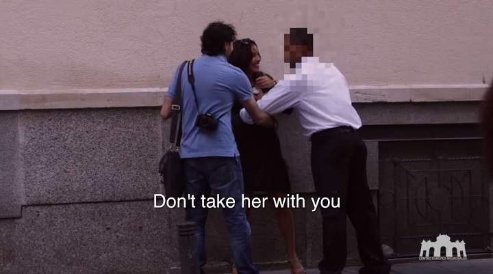 A social experiment in Spain tested how men would react to an intoxicated woman alone on the street.