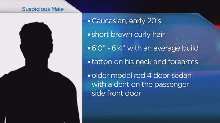 Police have released more details about a man who allegedly approached a girl near a Saskatoon school.