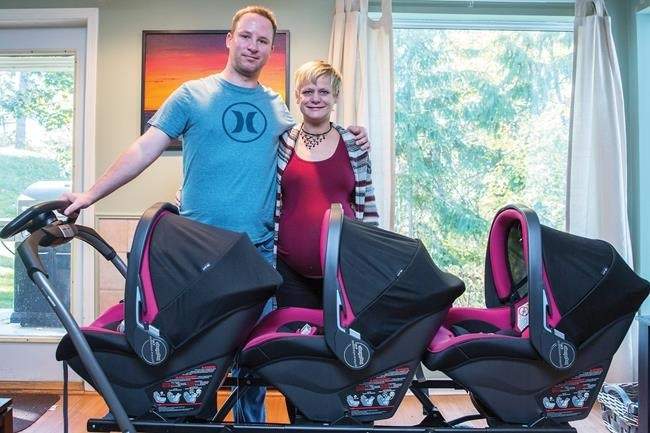 It’s a triple surprise for Salmon Arm mom-to-be - image