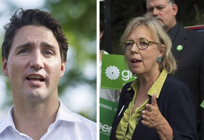 Prime Minister designate Justin Trudeau has invited Green Party Leader Elizabeth May to important upcoming talks regarding climate change. 