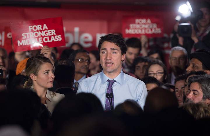Justin Trudeau and Melanie Joly