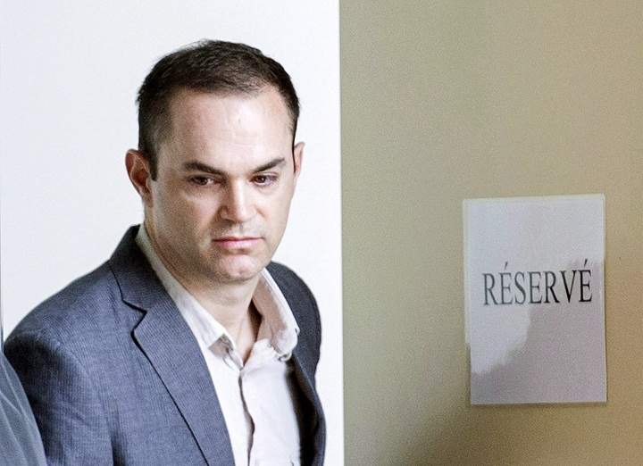 In this Sept, 2015 file photo, Guy Turcotte is seen arriving at the Saint Jerome courthouse.