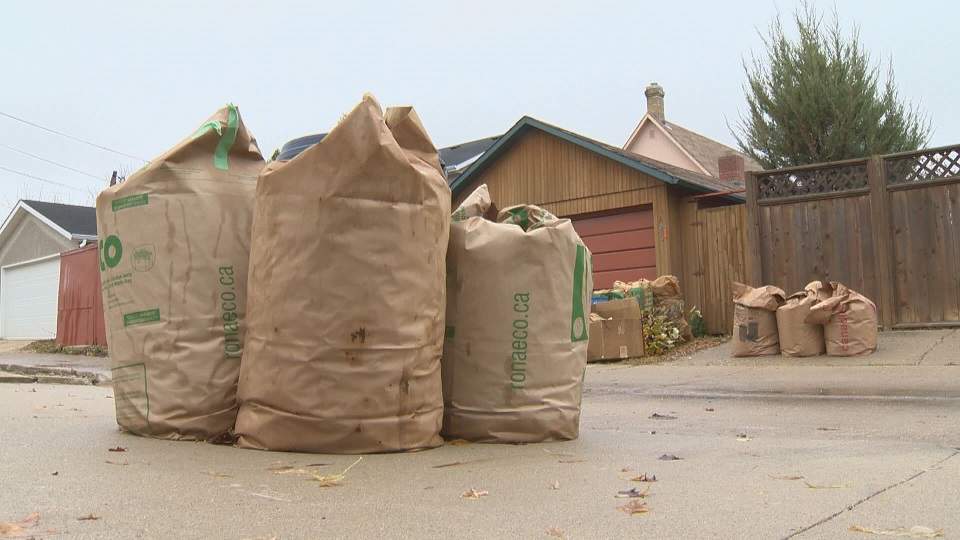 Yard waste pickup begins early this year for Winnipeg.