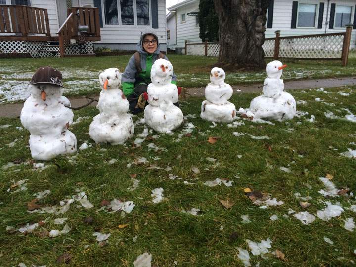 Nov. 5: Carla McCall took this Your Saskatchewan photo after the snowfall Wednesday in Wolseley.