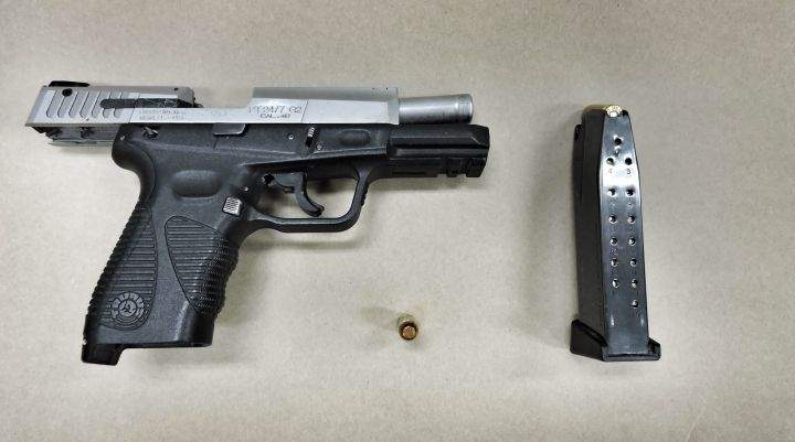 Seized prohibited handgun, Fort McMurray Nov. 17. 2015.