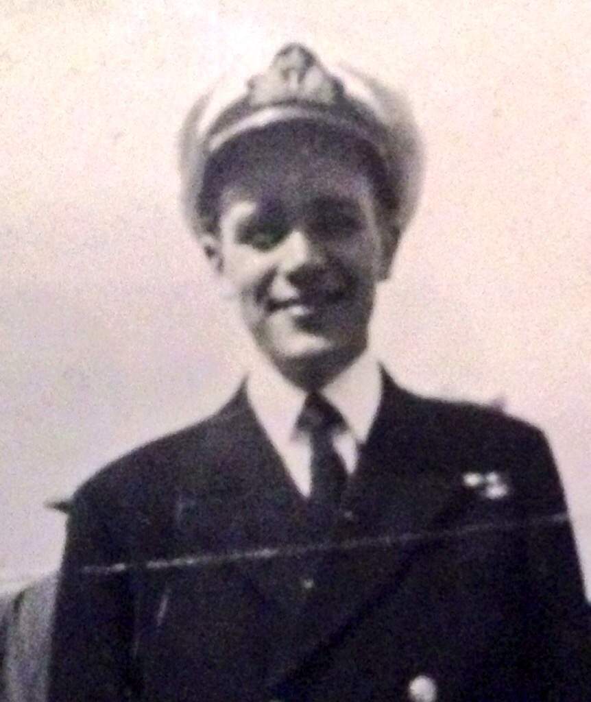 Rowland Marshall during his time in the Navy.