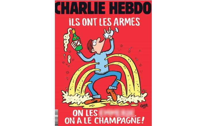 French satirical magazine Charlie Hebdo published a defiant message in wake of the Paris attacks that killed 129 people last week.
