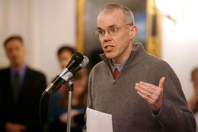 Environmental activist Bill McKibben.