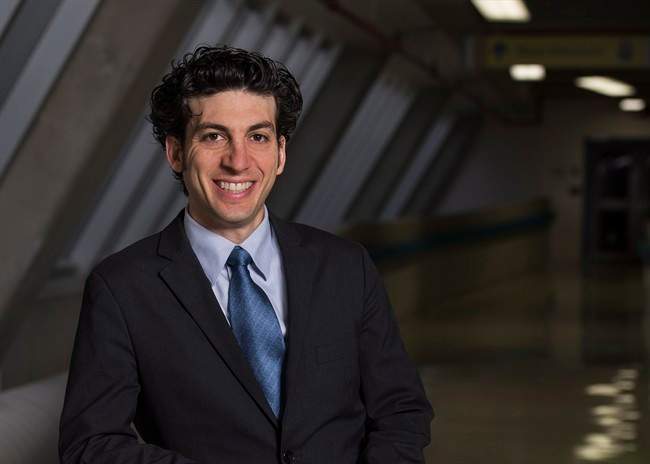 Dr. Jordan Feld of the Toronto Western Hospital is shown in an undated, handout photo. 