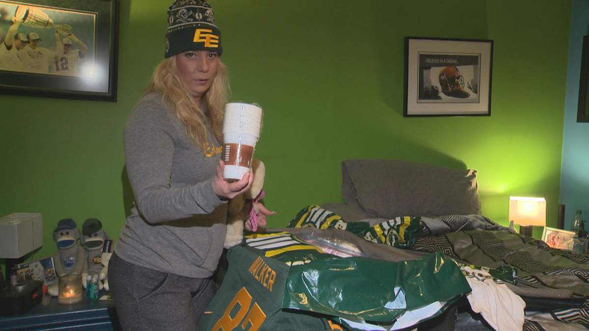 Miller goes out of her way to avoid using any red coloured cups this weekend.