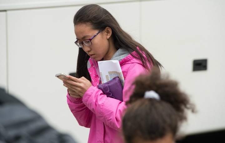 In a survey, half of teenagers said they watch TV or use social media either “a lot” or “sometimes” while doing homework, and 76 per cent said they listen to music while working.