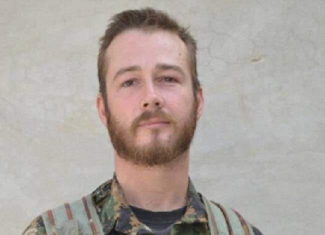 The Syrian Observatory for Human Rights posted this picture of Canadian John Gallagher, who has reportedly been killed by a suicide bomb blast in Syria.