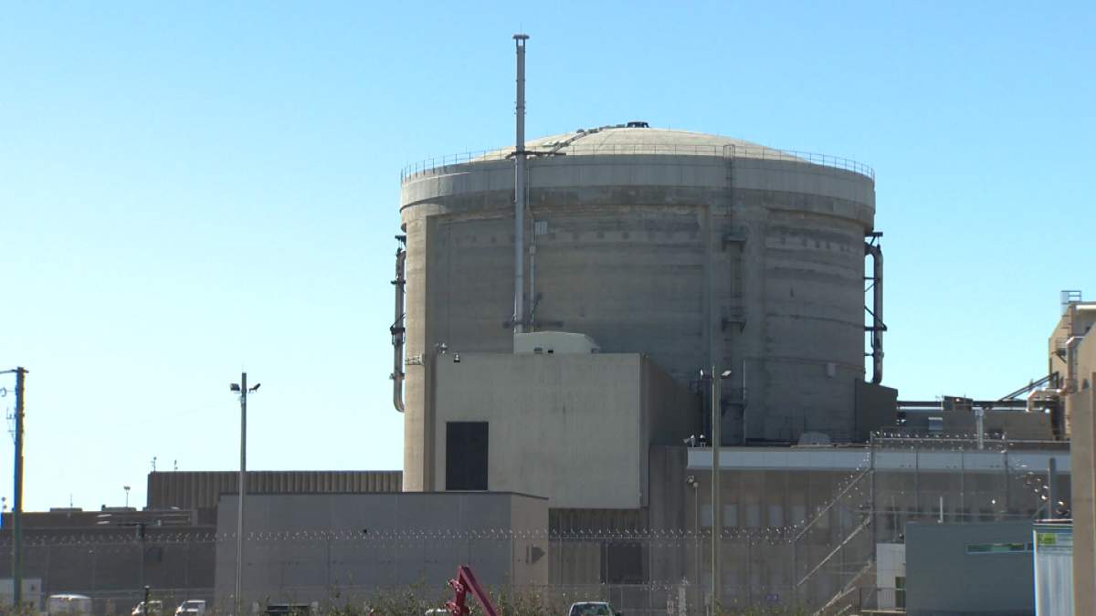 File photo of Point Lepreau Nuclear Generating Station.