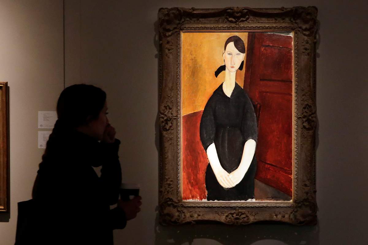 Modigliani’s “Paulette Jourdain,” was estimated at $25 million.