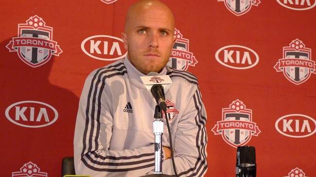 Toronto FC captain Michael Bradley .