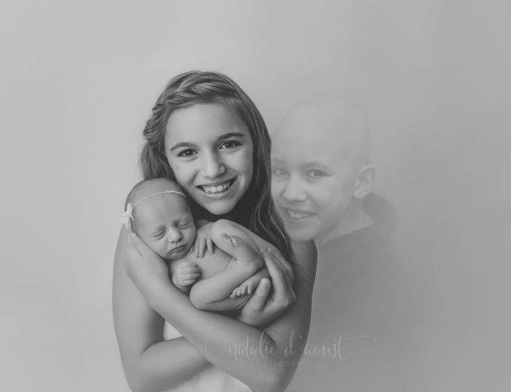 Makenna, baby Isla, and the spirit of Cole featured in the work of Edmonton photographer Natalie D’Aoust.