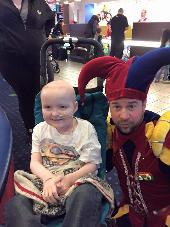 Sadly, Sean passed away this morning. His mother Tina posted this message on Facebook: