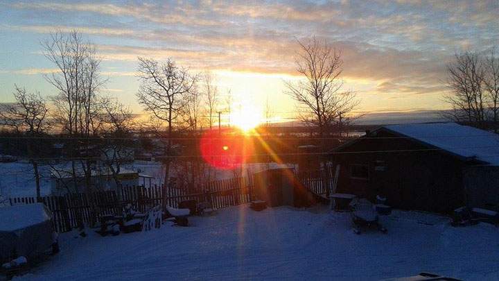 November 22: This Your Saskatchewan photo was taken by Alfred Naldzil of a sunrise at Fond-du-Lac.