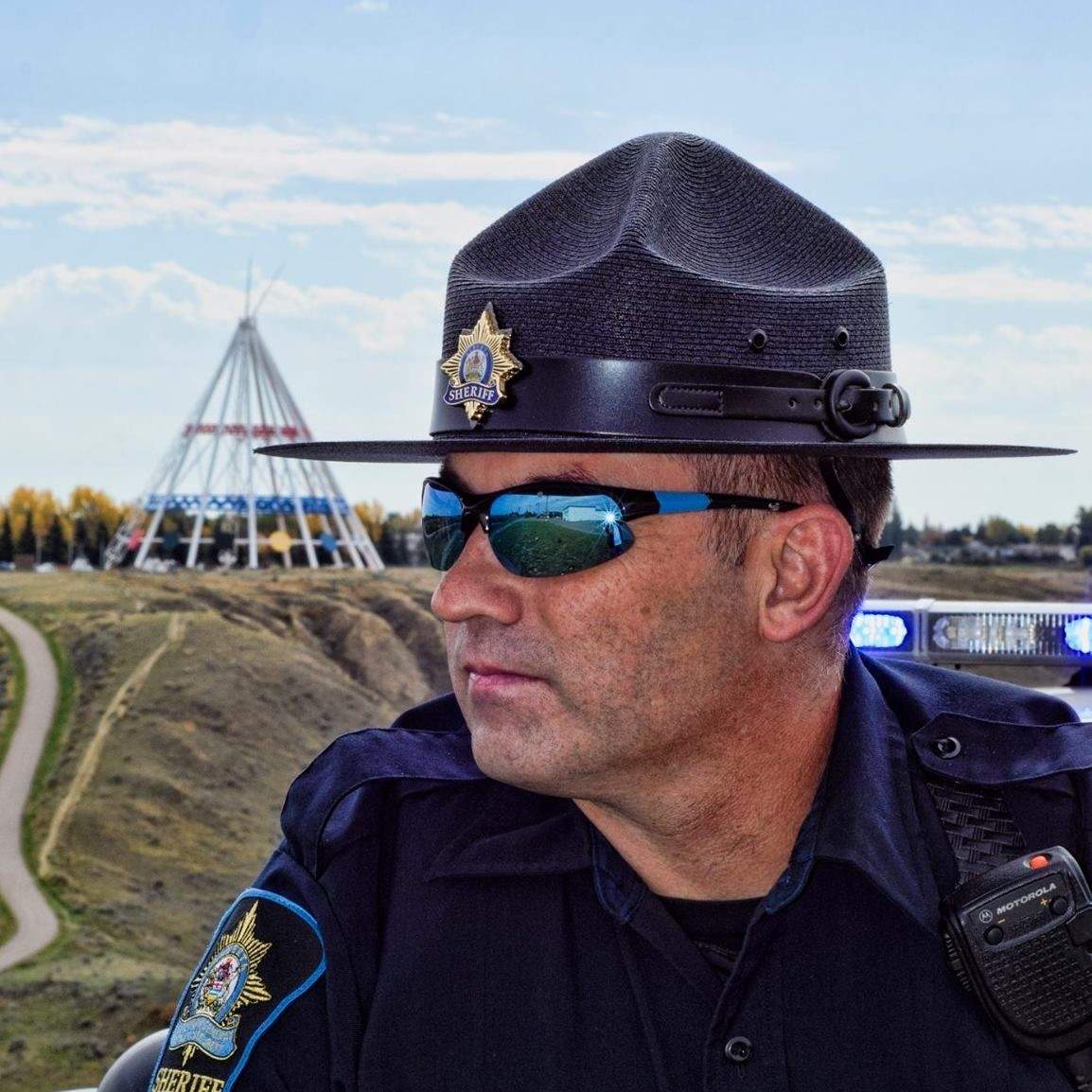 Alberta Sheriff Chris Gerbrandt was killed in a crash on Highway 3 Saturday morning.