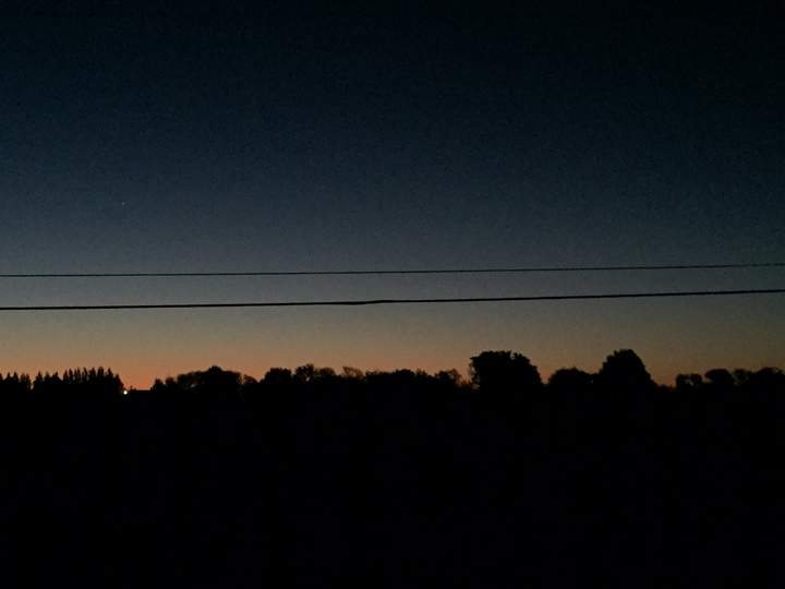 Dec. 20: Stephanie Anderson took this Your Saskatchewan photo of an early morning sunrise ad Naicam.