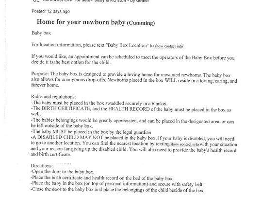 Woman arrested after trying to get her 14-year-old daughter a baby on Craigslist - image