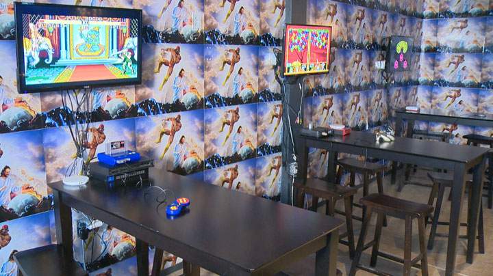 A photo from inside the restaurant and bar at 511 20th Street West in Saskatoon.