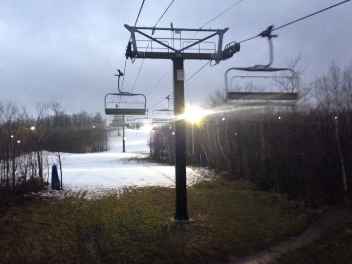It's mostly green at the Blue Mountain Resort, but there will still be some fun activities to enjoy over the holidays.