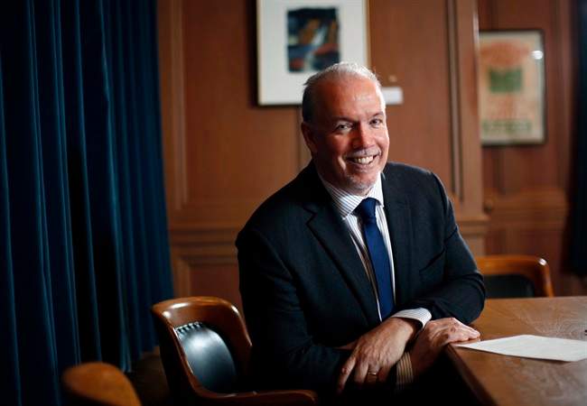 John Horgan file photo.