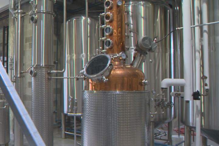 A still at Cirka distilleries in Montreal's Sud-Ouest borough, Wednesday, December 23, 2015.
