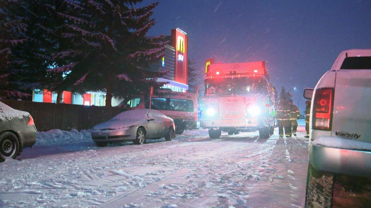 Firefighters were called to the 1900 block of 35 Street S.W. at around 6:50 a.m. on Friday, Dec. 18, 2015. 