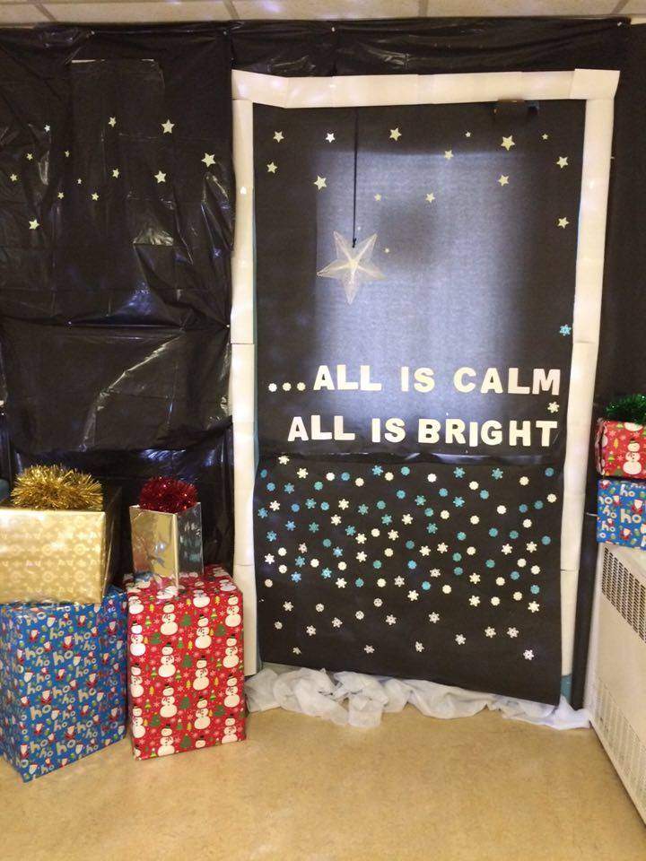 “It’s amazing. My heart is so full this year. And Christmas is about being together and sharing. And staff and residents that have shared their knowledge and time to get these doors ready. Some people have worked till 1 o’clock in the morning,” said Doucette.