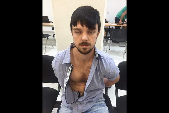 This Dec. 28, 2015 photo released by Mexico’s Jalisco state prosecutor’s office shows Ethan Couch after he was taken into custody in Puerto Vallarta, Mexico.
