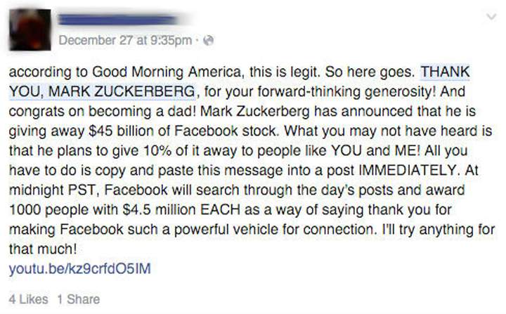 Unfortunately, this so-called Facebook lottery is nothing but a hoax.