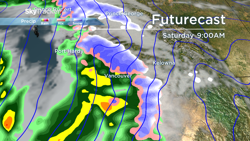 1 strong storm after another expected to hit B.C. over the next few days - image
