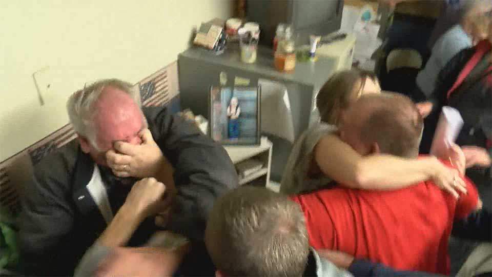 A captured image from the brawl footage shows Darrick Cullison attempting to jam his thumb and index finger into Daryl McCullough’s eye sockets.