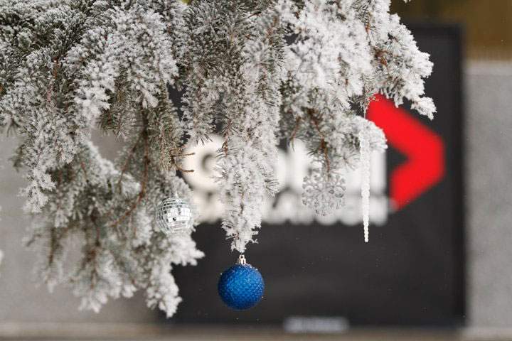 This photo of hoar frost was taken by Global Saskatoon.