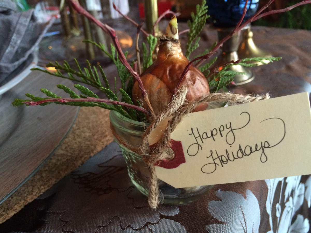 One of the creations Cory Christopher showed off at this year's Christmas in November event held at Jasper Park Lodge.