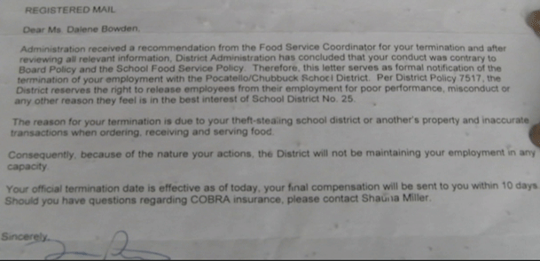 UPDATE: Lunch lady fired for giving hungry student free meal offered job back - image