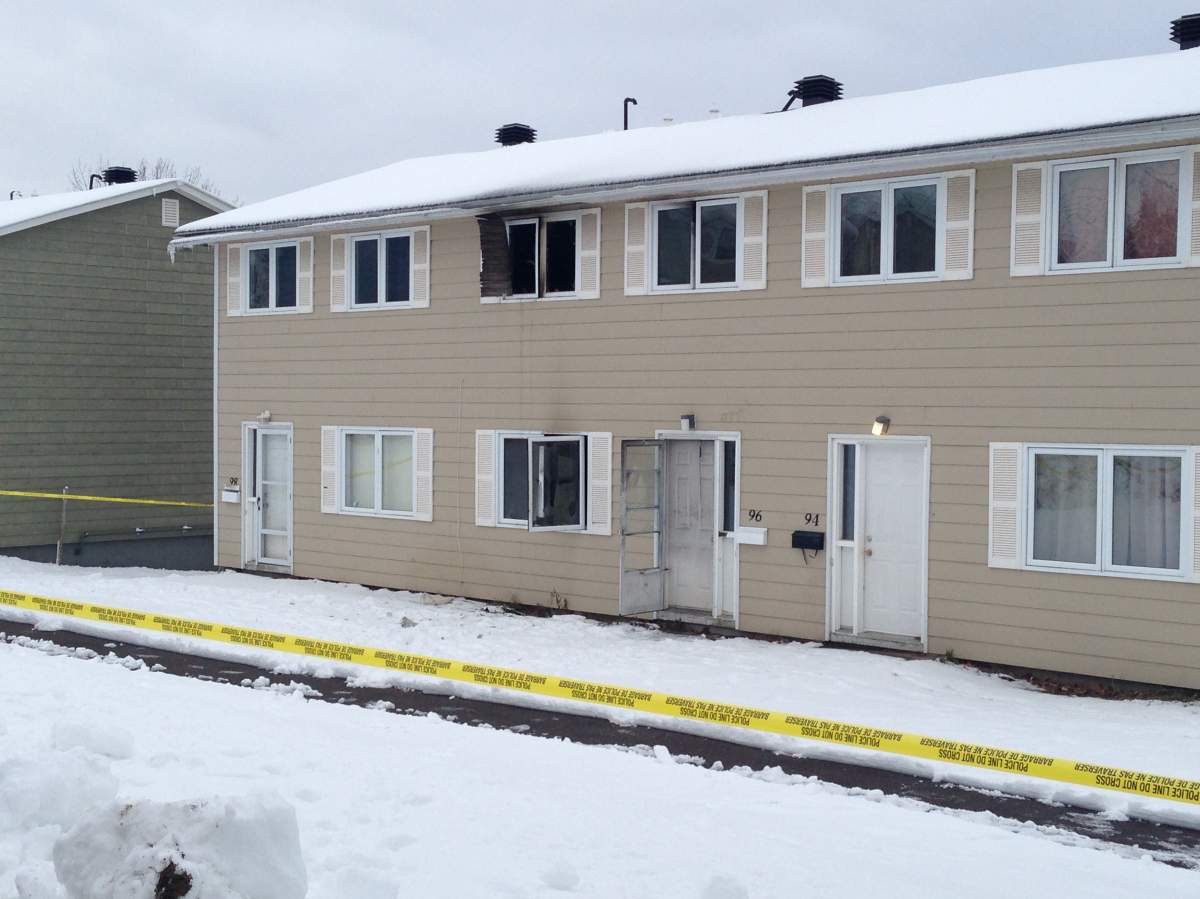The body of 18-year-old Baylie Wylie was found in this burned out residence on Sumac Street in December.