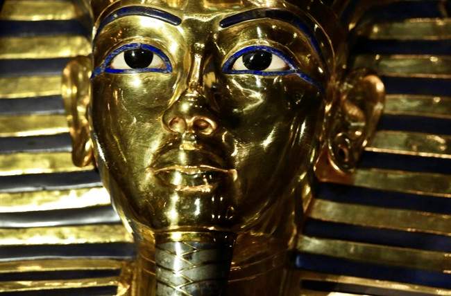 Antiquities Minister Mamdouh el-Damaty says the famed golden burial mask has been fixed, over a year after the beard was accidentally knocked off and hastily glued back with epoxy. A German-Egyptian team began the restoration work in October.