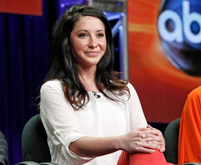 FILE - In this July 27, 2012 file photo, Bristol Palin attends the "Dancing with the Stars: All Stars" panel at the Disney ABC Television Critics Association session in Beverly Hills, Calif. Palin is a mother for the second time. Palin, who launched an abstinence campaign after giving birth as an unwed teenage mother, posted on Instagram Thursday that she gave birth to a girl, Sailor Grace, on Wednesday. It’s the second child out of wedlock for the daughter of 2008 Republican vice presidential nominee Sarah Palin. Family attorney John Tiemessen said he could confirm only that the Instagram account was Bristol Palin’s.