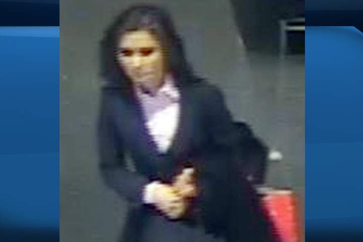 Police released this image of Rohinie Bisesar, after a woman was allegedly stabbed “without provocation” in a drugstore near Wellington and Bay streets Friday.